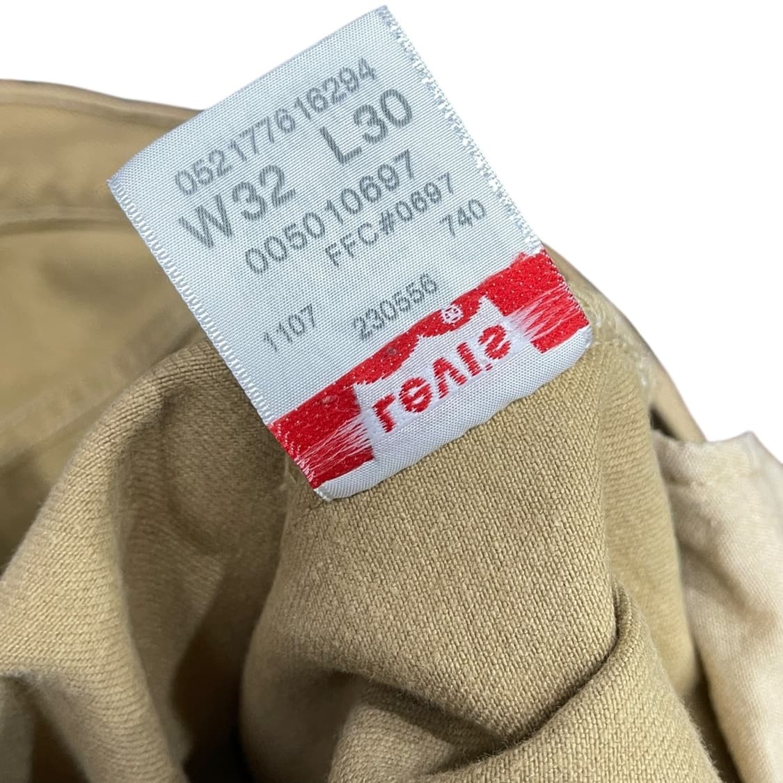 00s 리바이스 501 베이지 데님 상품이미지6