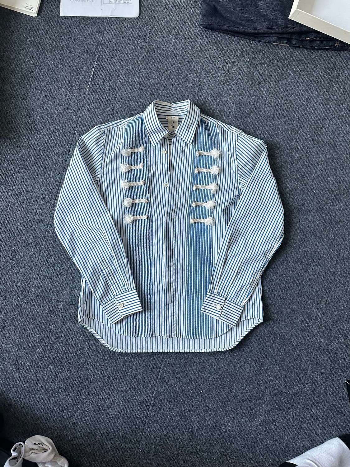 꼼데가르송 체크셔츠 상품이미지1