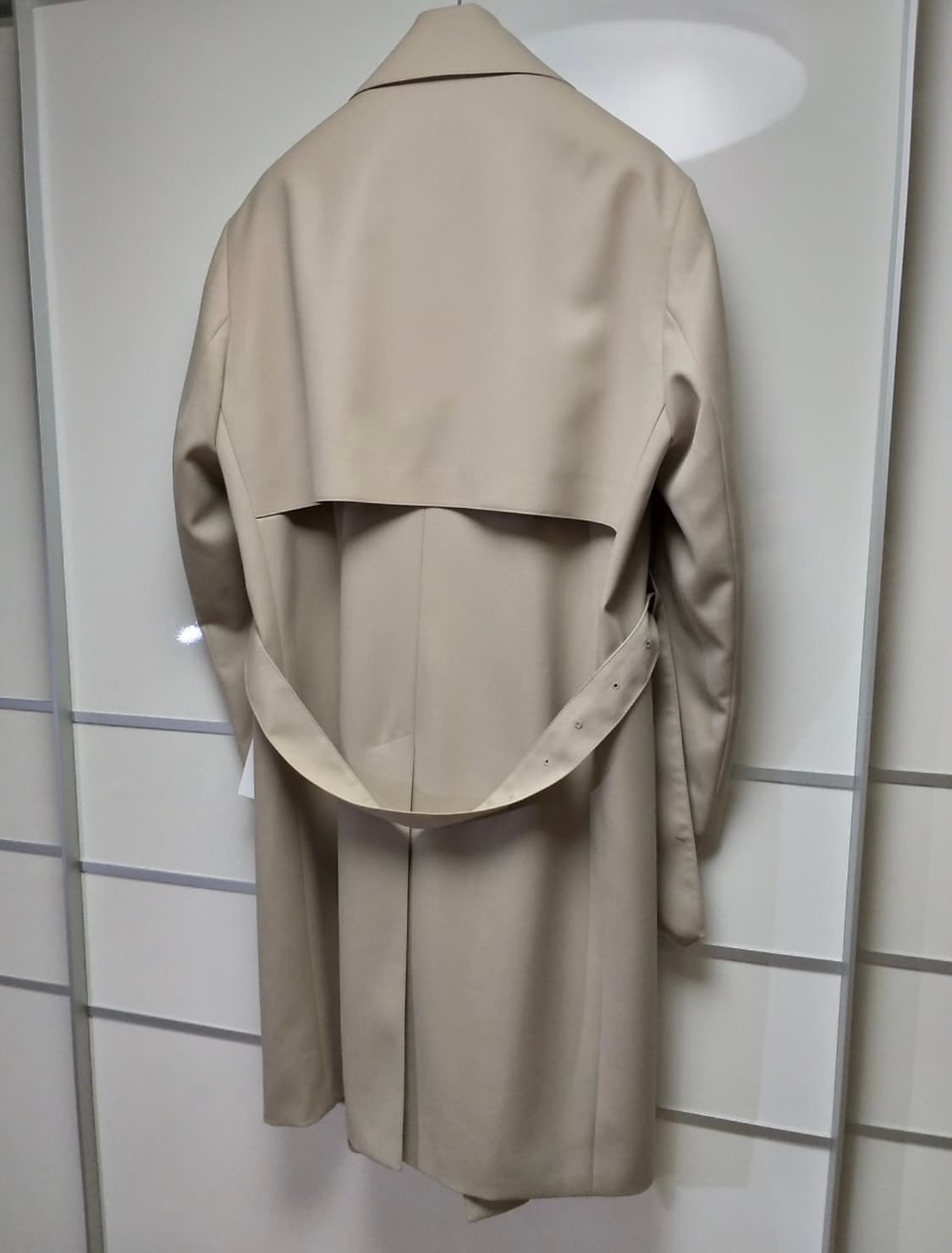 쿠어(Coor)의 벨티드 울 트렌치 코트 L 상품이미지3