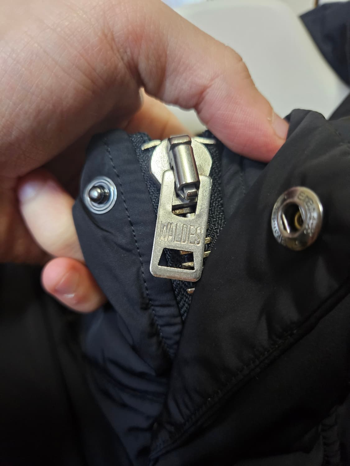 L ~ XL) 포터리 POTTERY 파일 파카 구스다운 패딩 블랙 상품이미지5