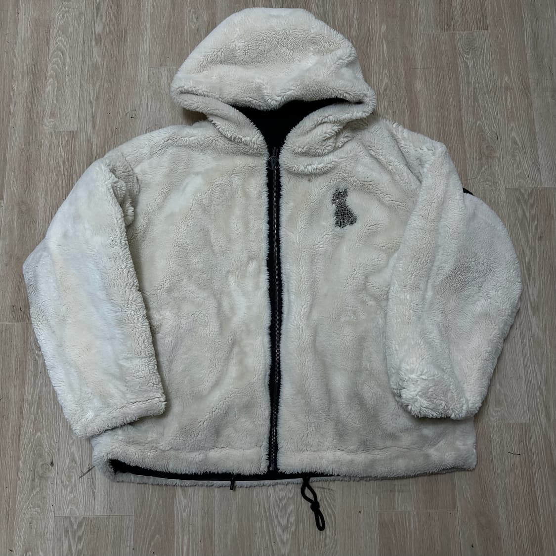 라이프워크 빅로고 리버시블 후리스 패딩 L/100  상품이미지4