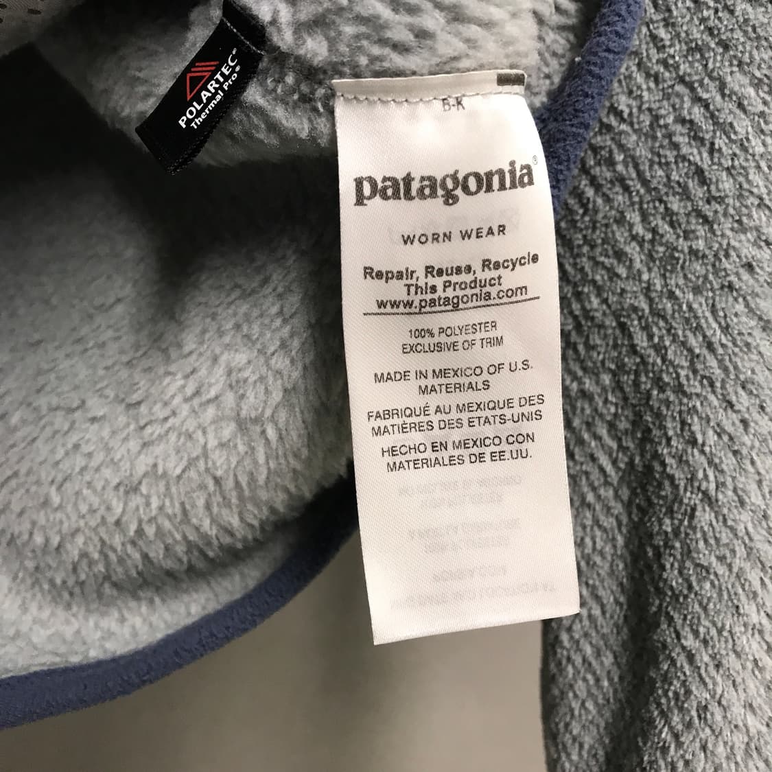 파타고니아 레트로 플리스 풀오버 XXS(W) 상품이미지6