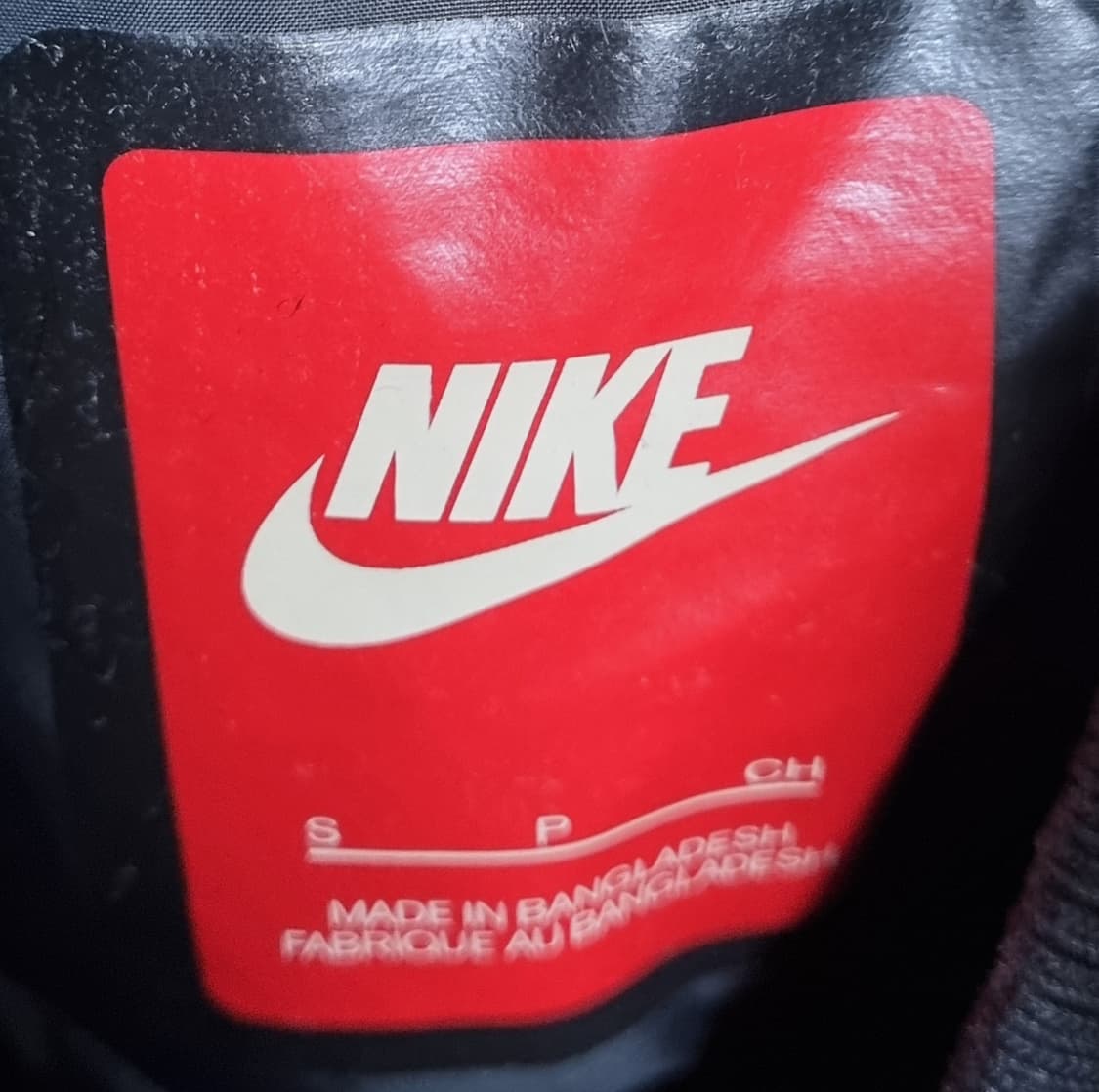 S ) 나이키 블랙 덕다운 오리털 패딩 상품이미지3