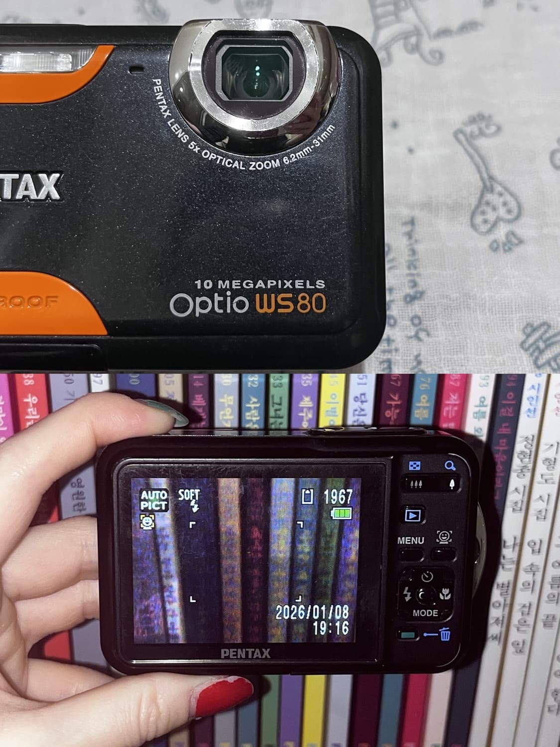 🦁 펜탁스 옵티오 WS80 🦁 빈티지 디카〰️주인장 최애 디카 상품이미지4