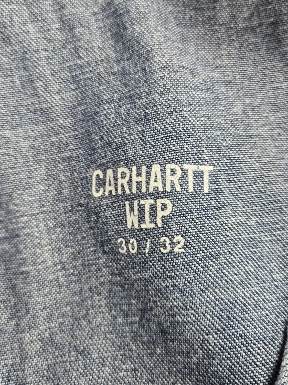 칼하트 WIP 데님 워크 오버롤 슈트 ( 30X32 ) / 10313 상품이미지8