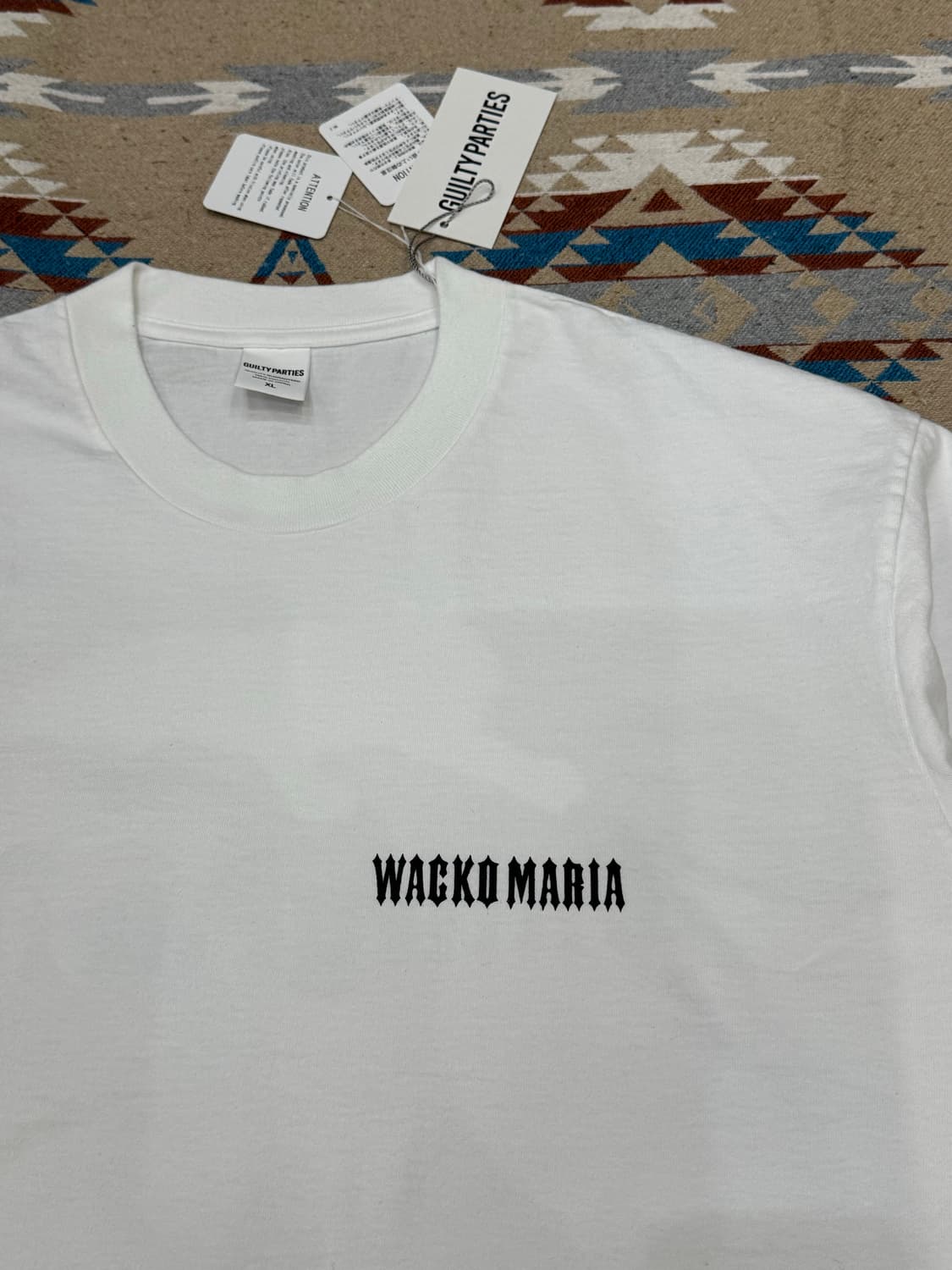 [XL] 와코마리아 x 팀 리하이 워시드 헤이웨이트 롱슬리브  상품이미지5