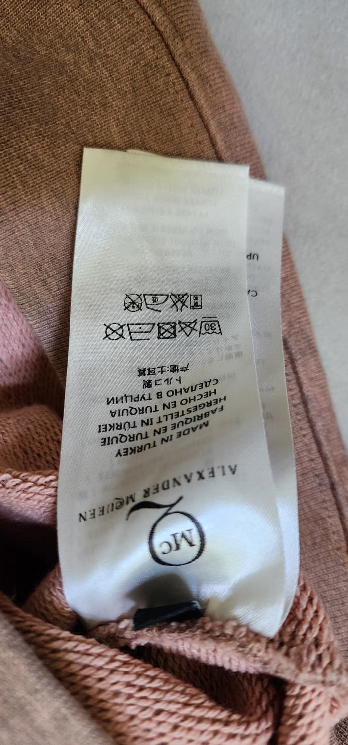 알렉산더맥퀸 스웻셔츠 로즈 베이지 S 상품이미지5