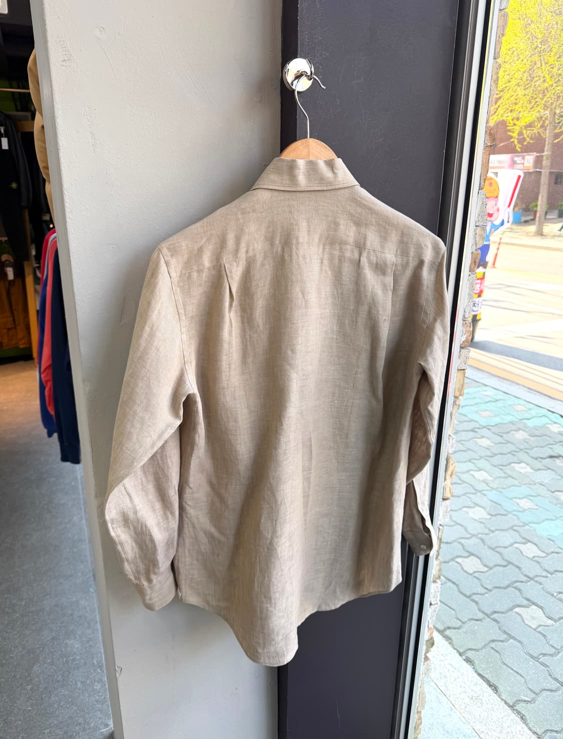 38/ 로로피아나 실크 린넨 셔츠 자켓 상품이미지7