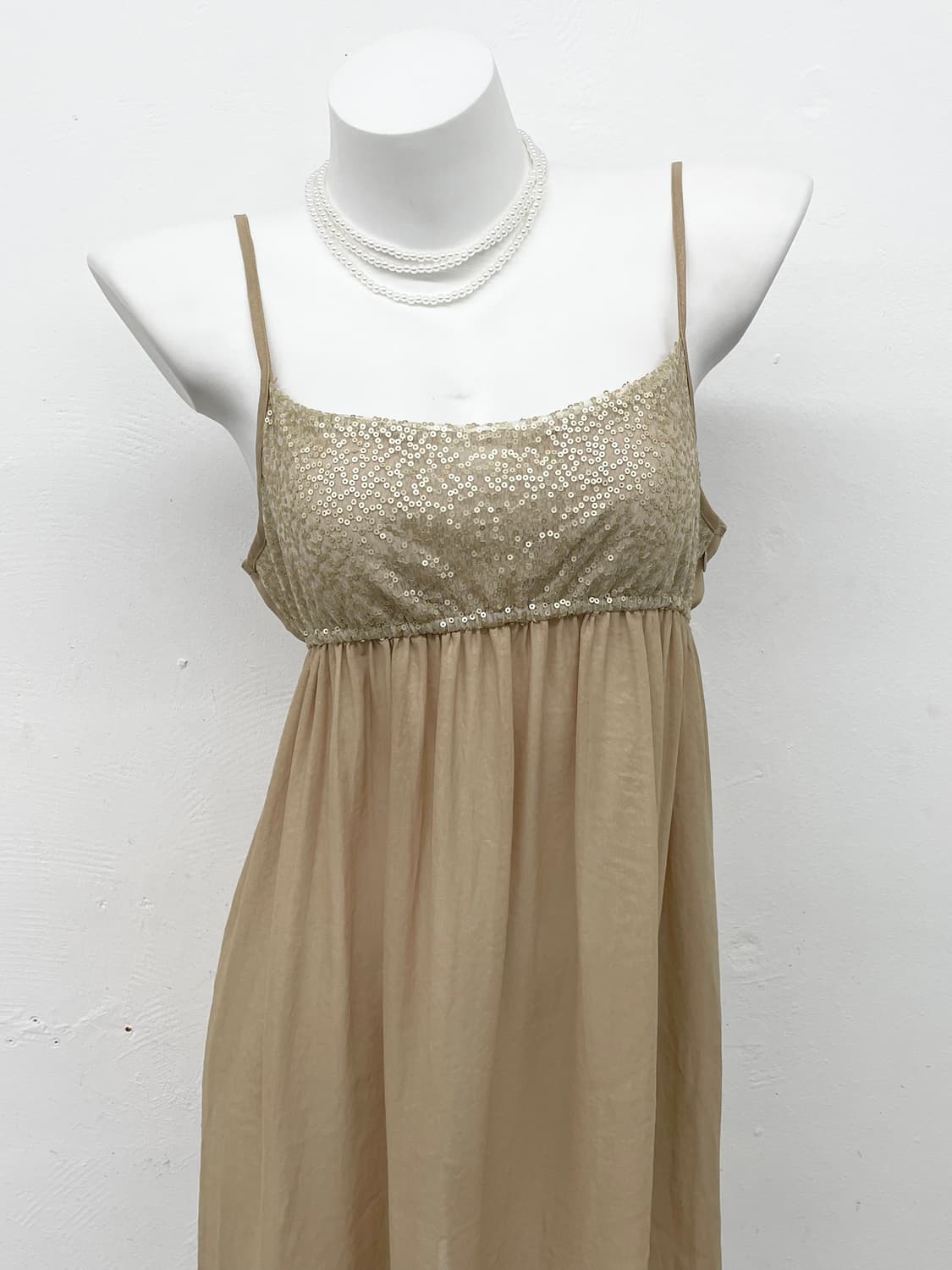 카페라떼 글리터 시어 슬립 상품이미지2