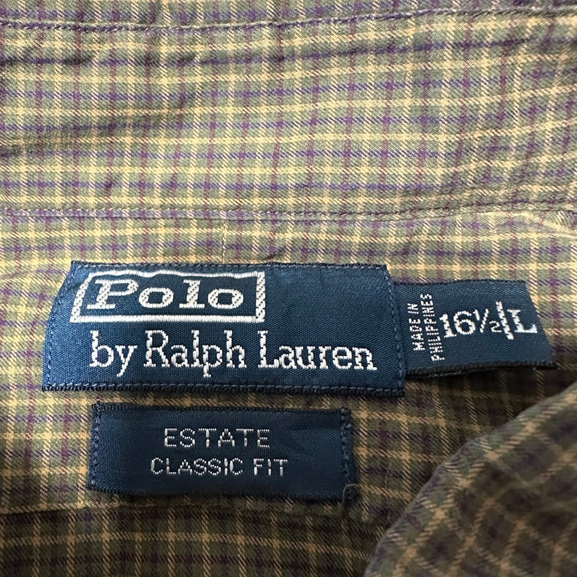 POLO RALPH LAUREN classic check shirt 상품이미지3
