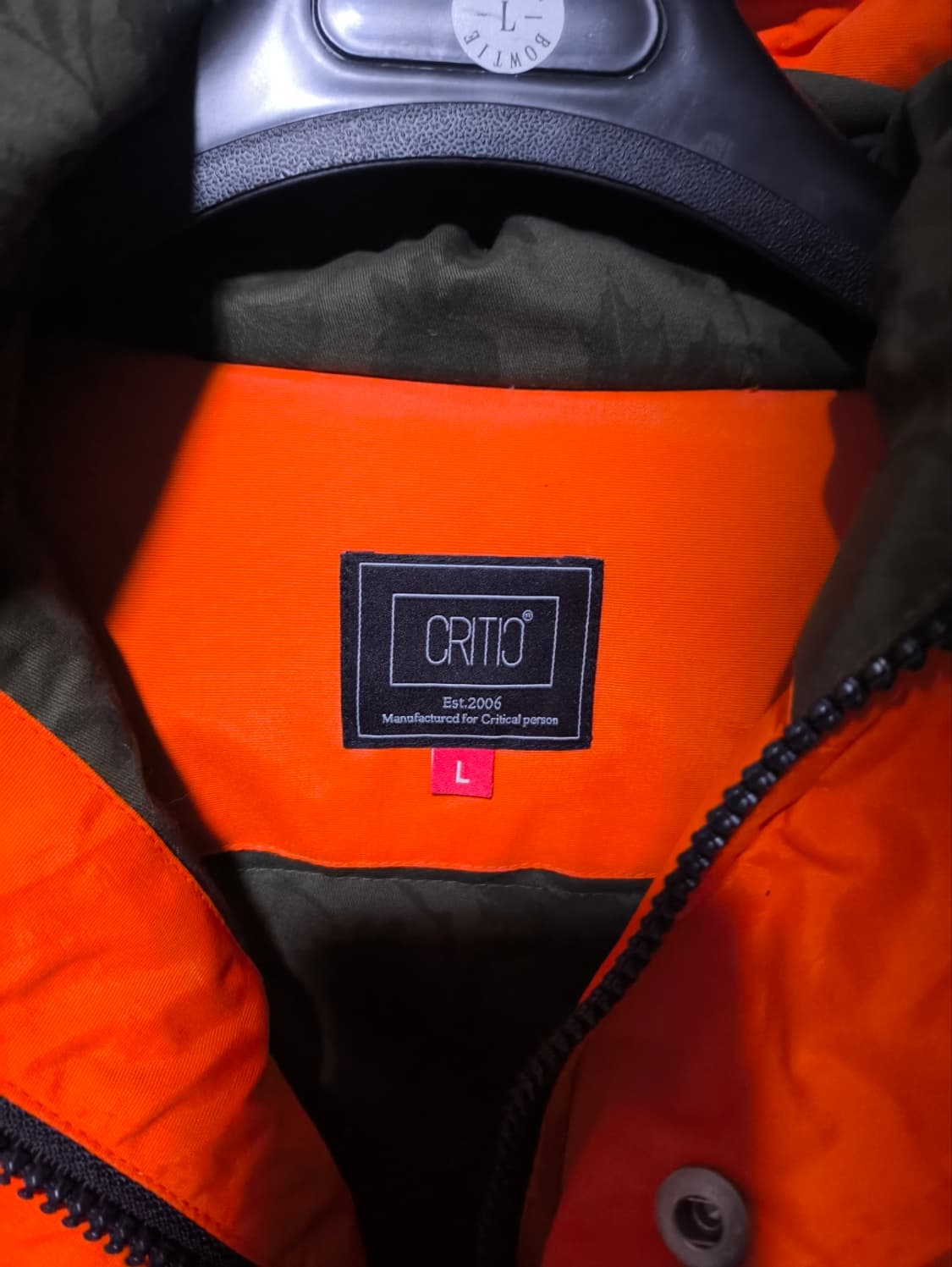 라지 크리틱 리플렉티브 덕다운 패딩점퍼 상품이미지4