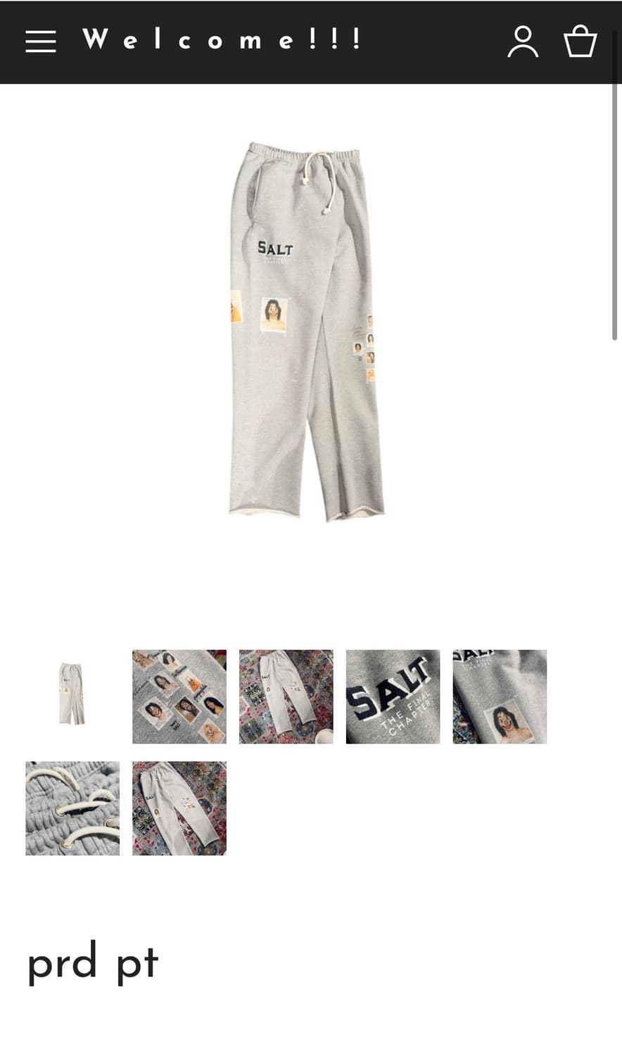 도넛리벤지 스웻 팬츠 2사이즈 상품이미지1