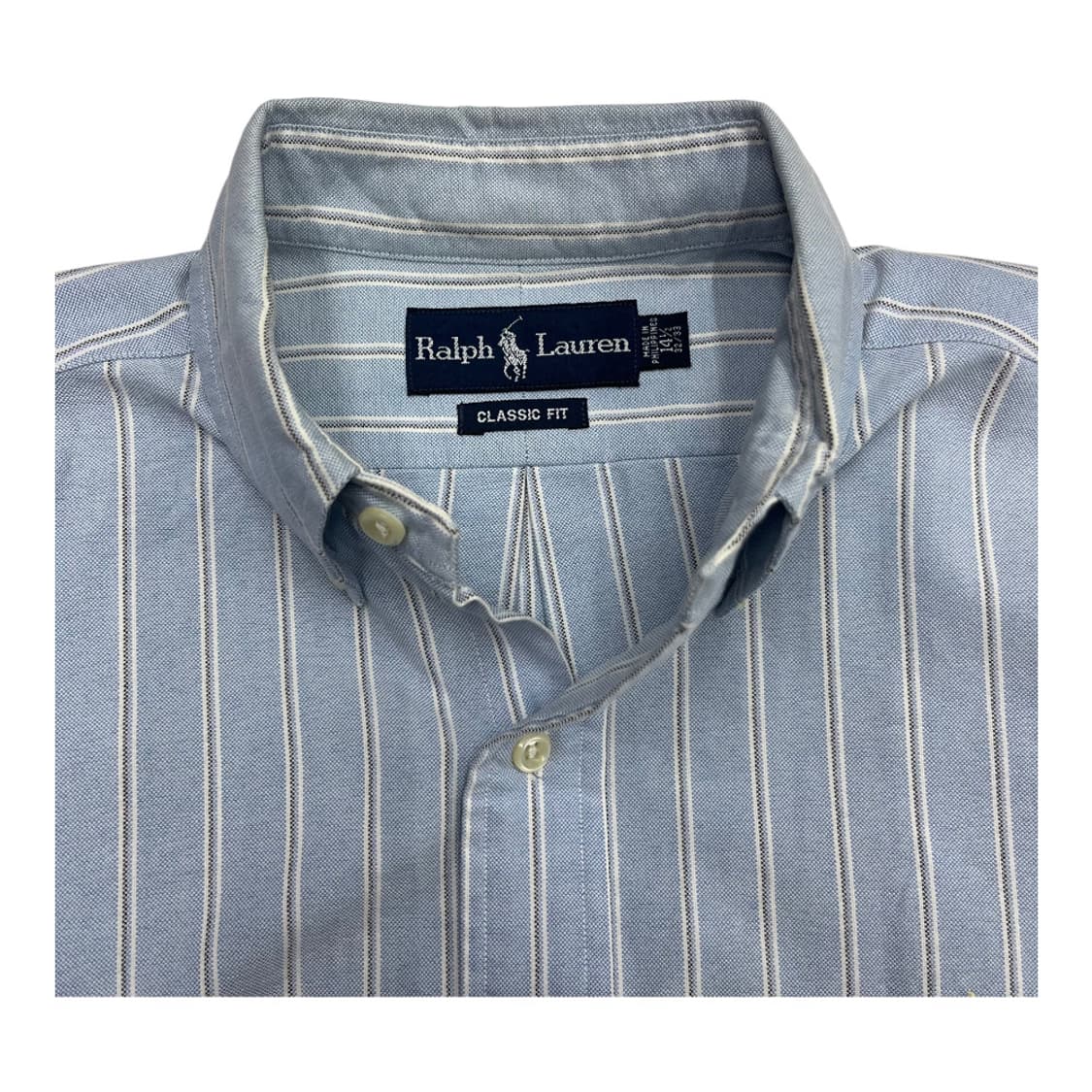 폴로 랄프로렌 옥스포드 세로 단가라 소라맛 셔츠 14 상품이미지4
