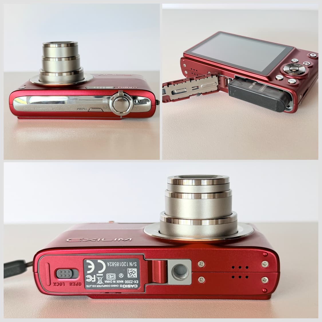 🍒카시오 엑슬림z200 ex-z200 빈티지디카🍒 상품이미지7