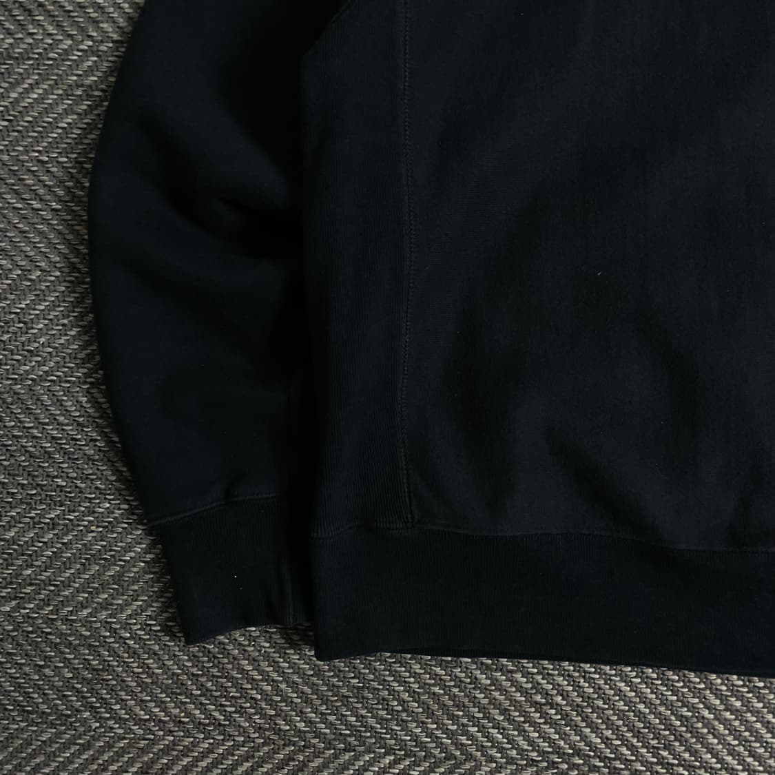 챔피온 리버스위브 빅로고 블랙 스웻 셔츠y 2933 상품이미지4