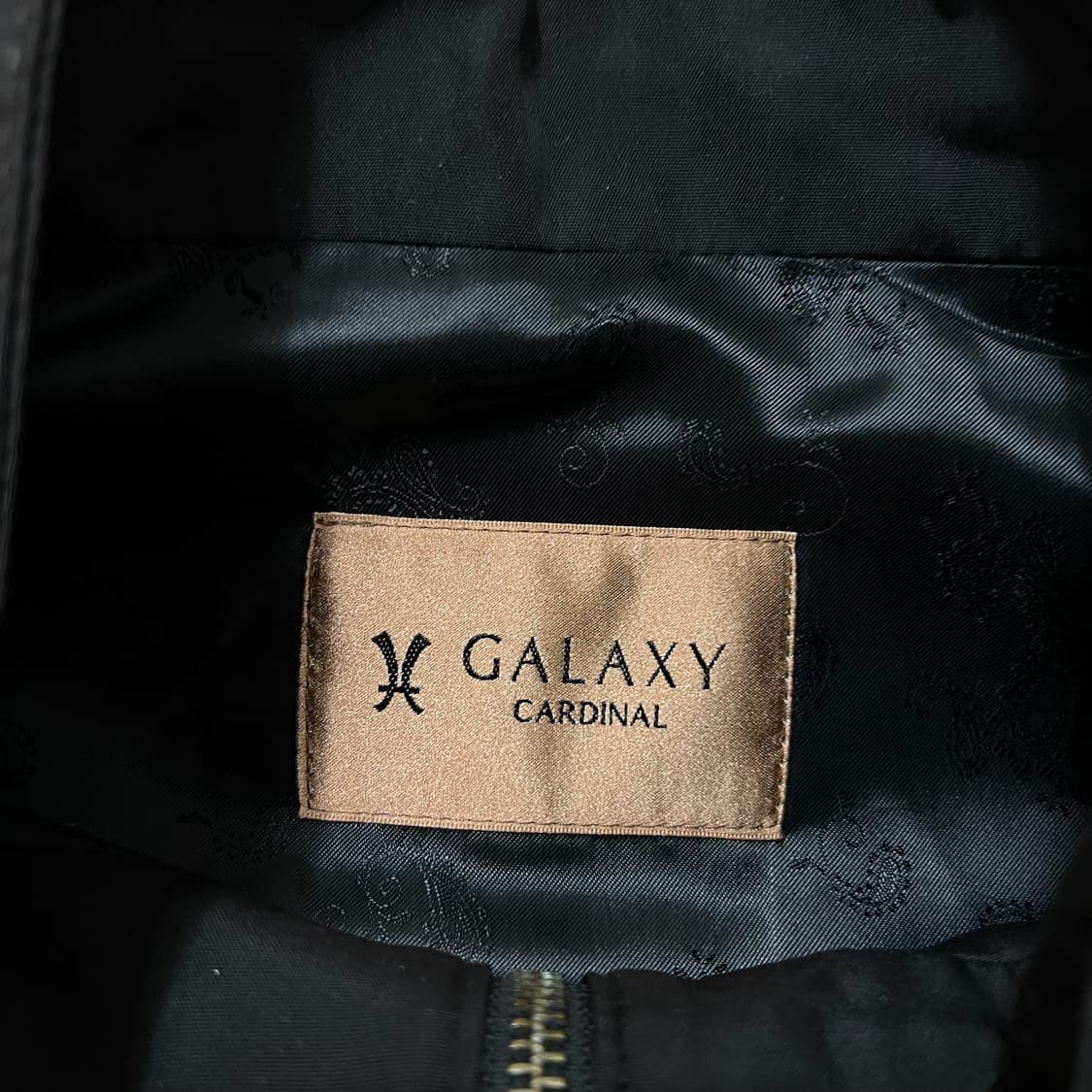 갤럭시 카디날 남성 양가죽 배색 바람막이 점퍼 M/95  상품이미지4