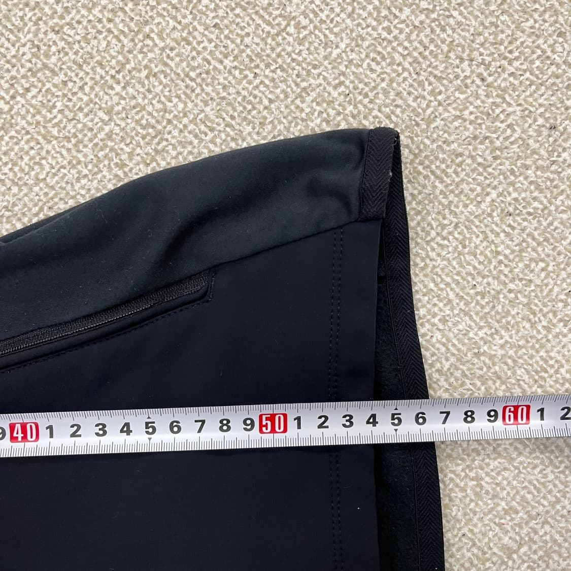 [S] 아식스 여성 블랙 기모 러닝 집업 자켓 0119M1 상품이미지5