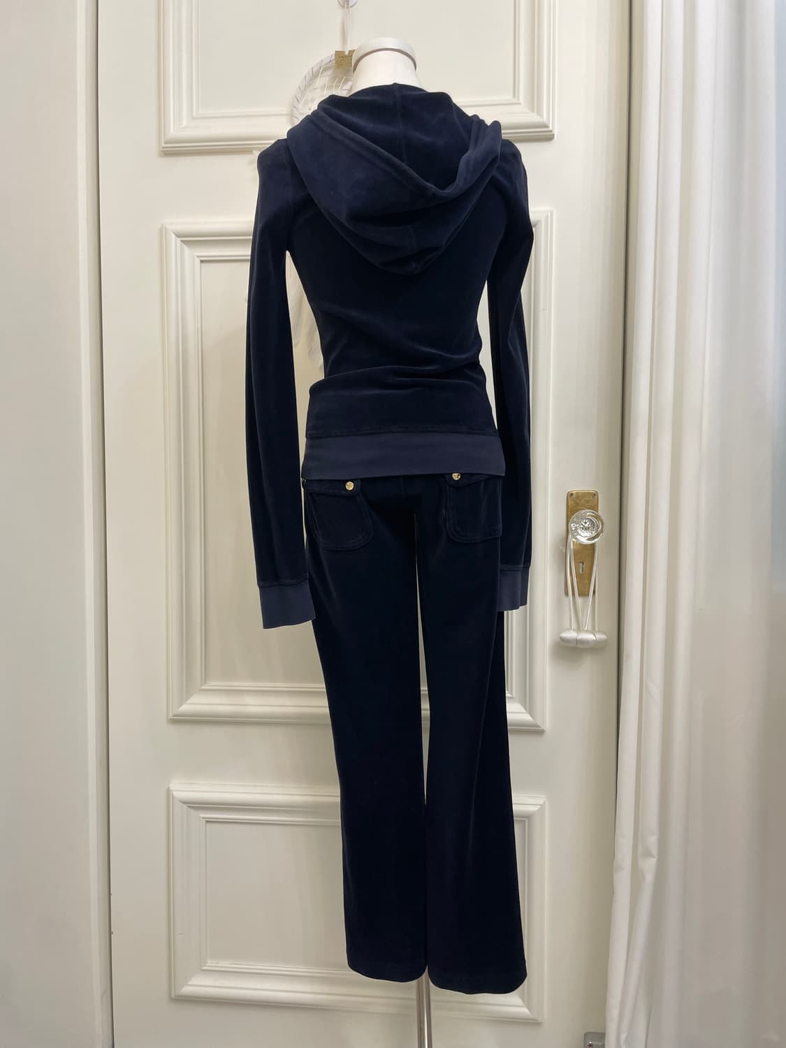 JUICY COUTURE navy basic velvet training 상품이미지2