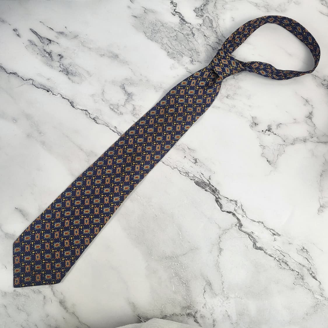 NINA RICCI 니나리치 실크 넥타이 RBFC7488_0230-17 상품이미지7