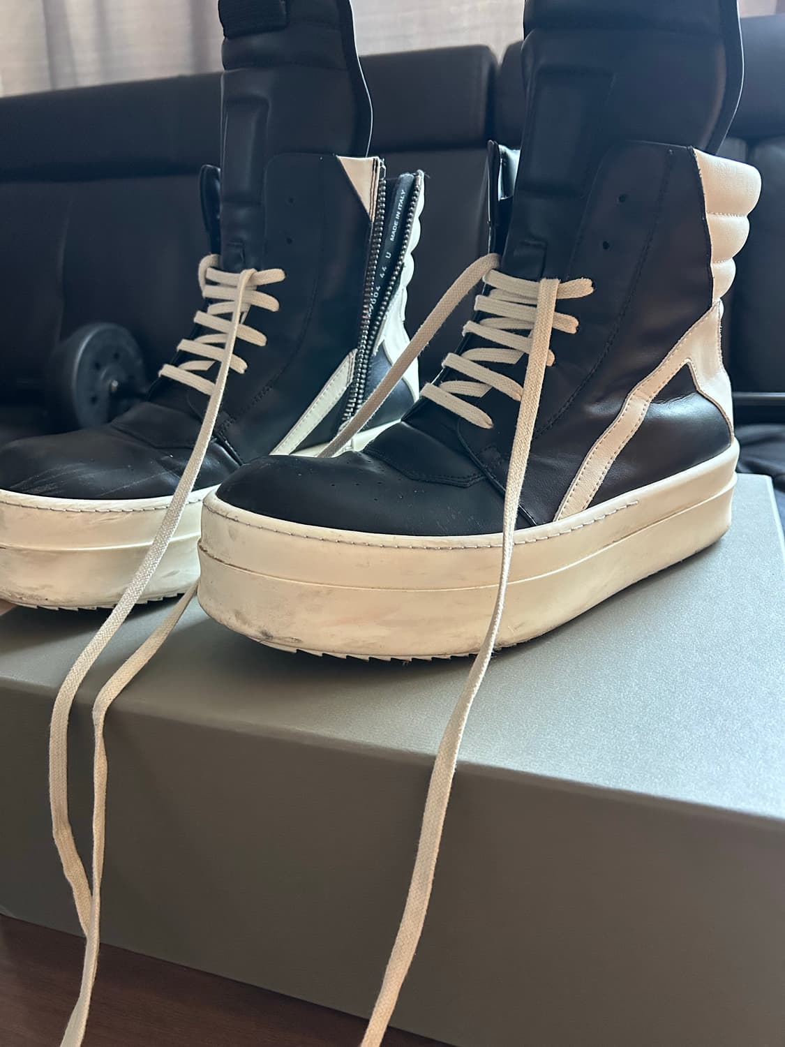 릭오웬스 메가범퍼 지오바스켓 44 상품이미지2