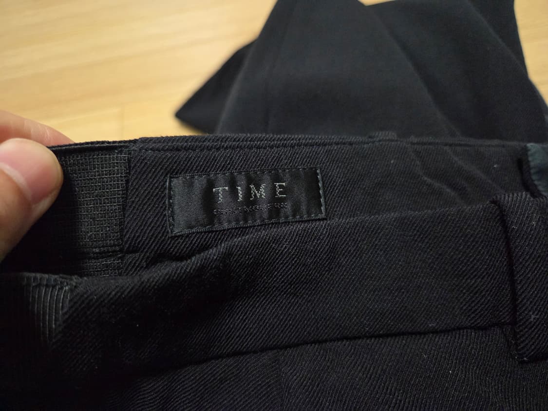 타임 옴므 사이드 밴딩 슬랙스 팬츠 상품이미지5