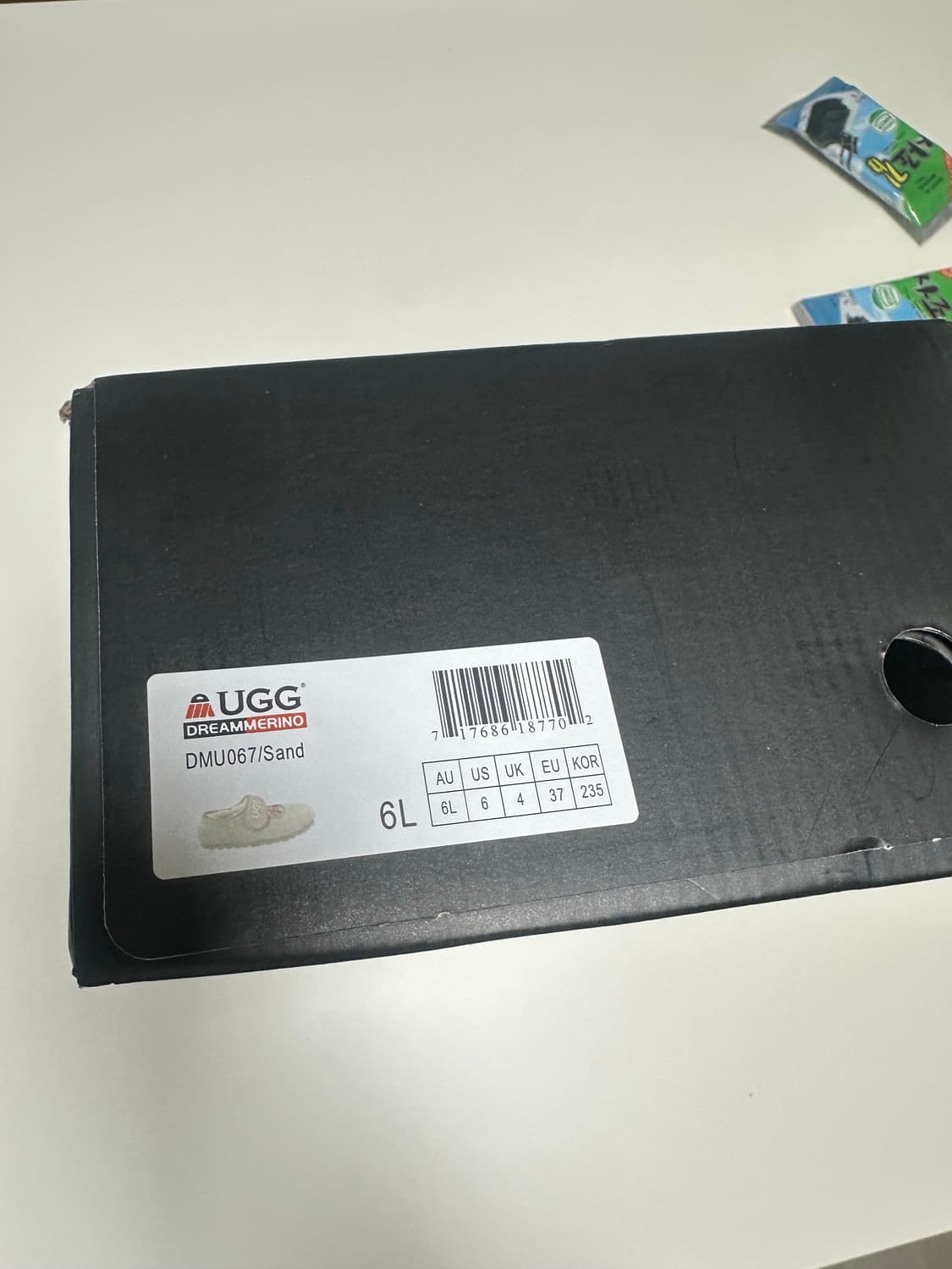 UGG 드림메리노 메리제인 슈즈 샌드 EU37 (235) 새상품 상품이미지9