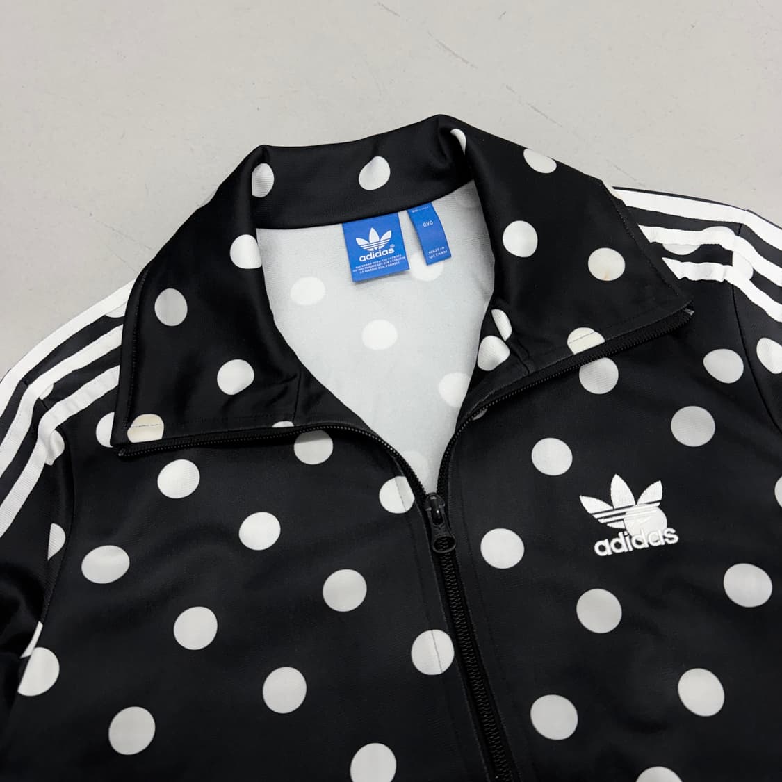 아디다스 빅로고 파이어버드 도트 트랙탑 져지 상품이미지4