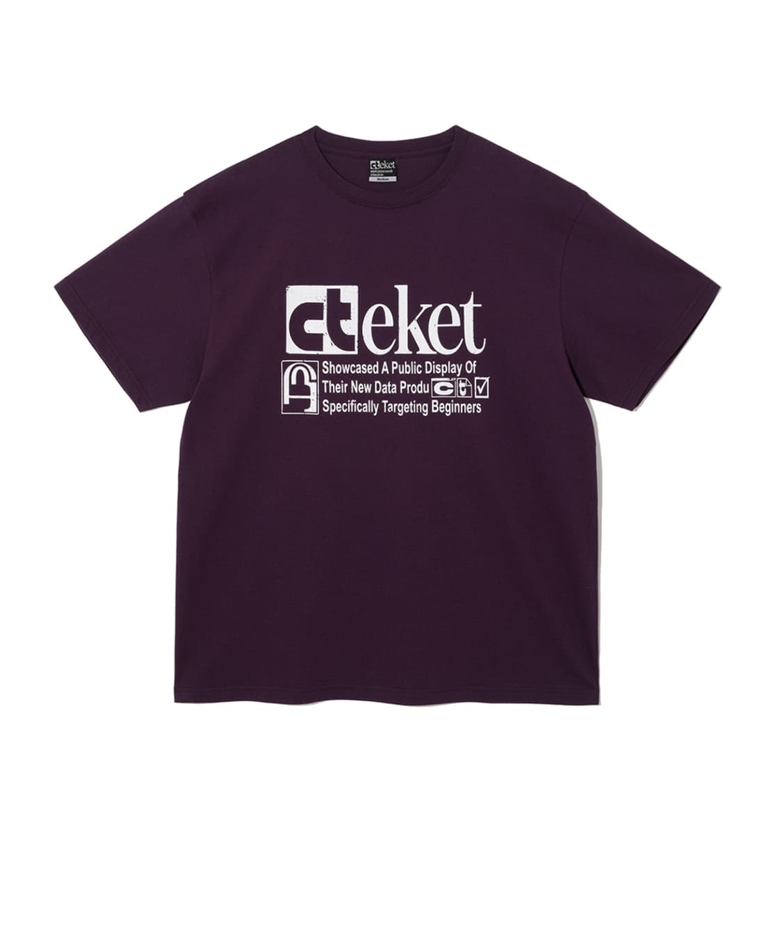 테켓 퍼플 반팔티 PURPLE PLAN TEE 상품이미지1