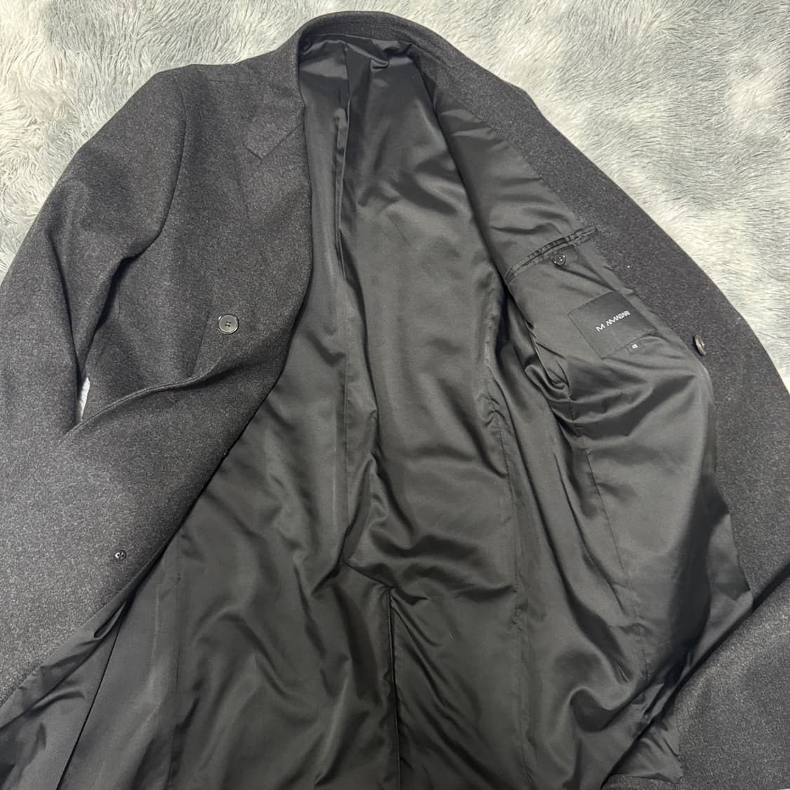 마마가리 캐시미어 롱코트 48 100(L) 사이즈 거의새것  상품이미지3