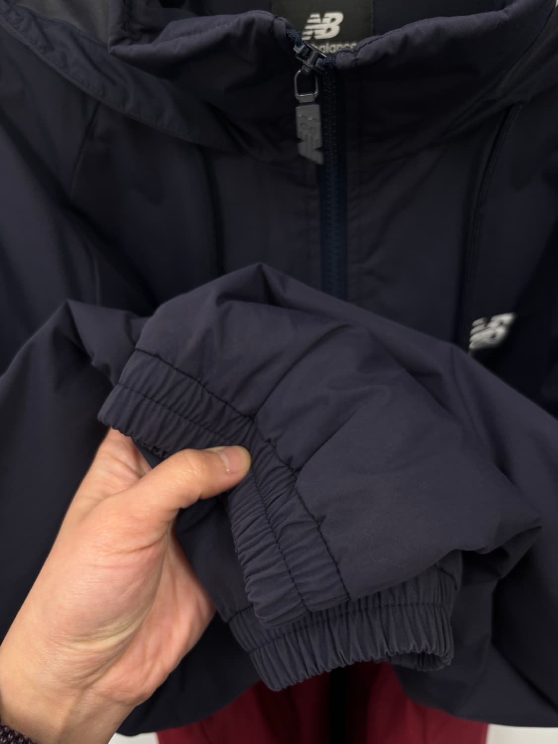 뉴발란스 후드 폴더블 올드스쿨 점퍼 상품이미지4