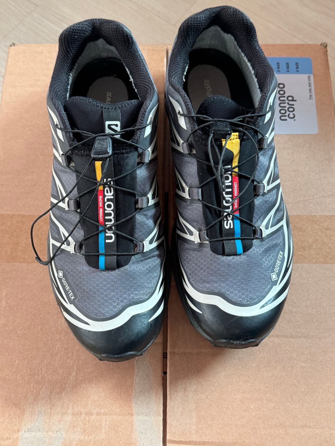 살로몬 xt-6 고어텍스 블랙 에보니 상품이미지2