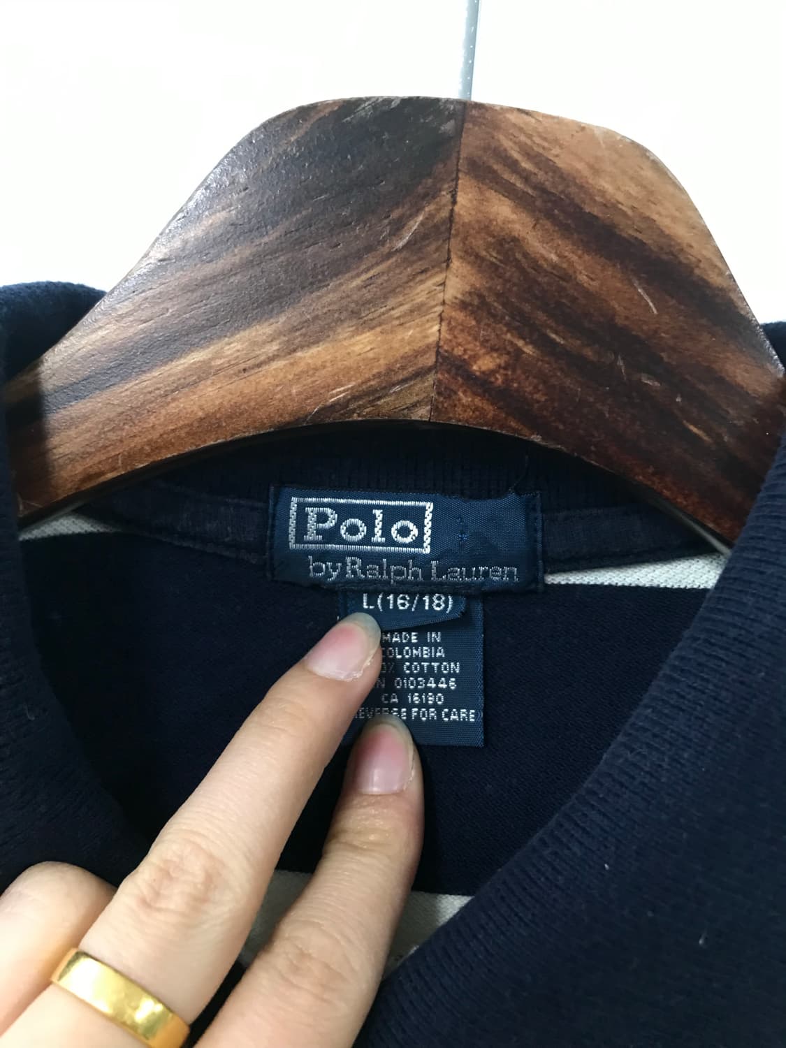 폴로랄프로렌 단가라 럭비 반팔 피케 카라 티셔츠 상품이미지4