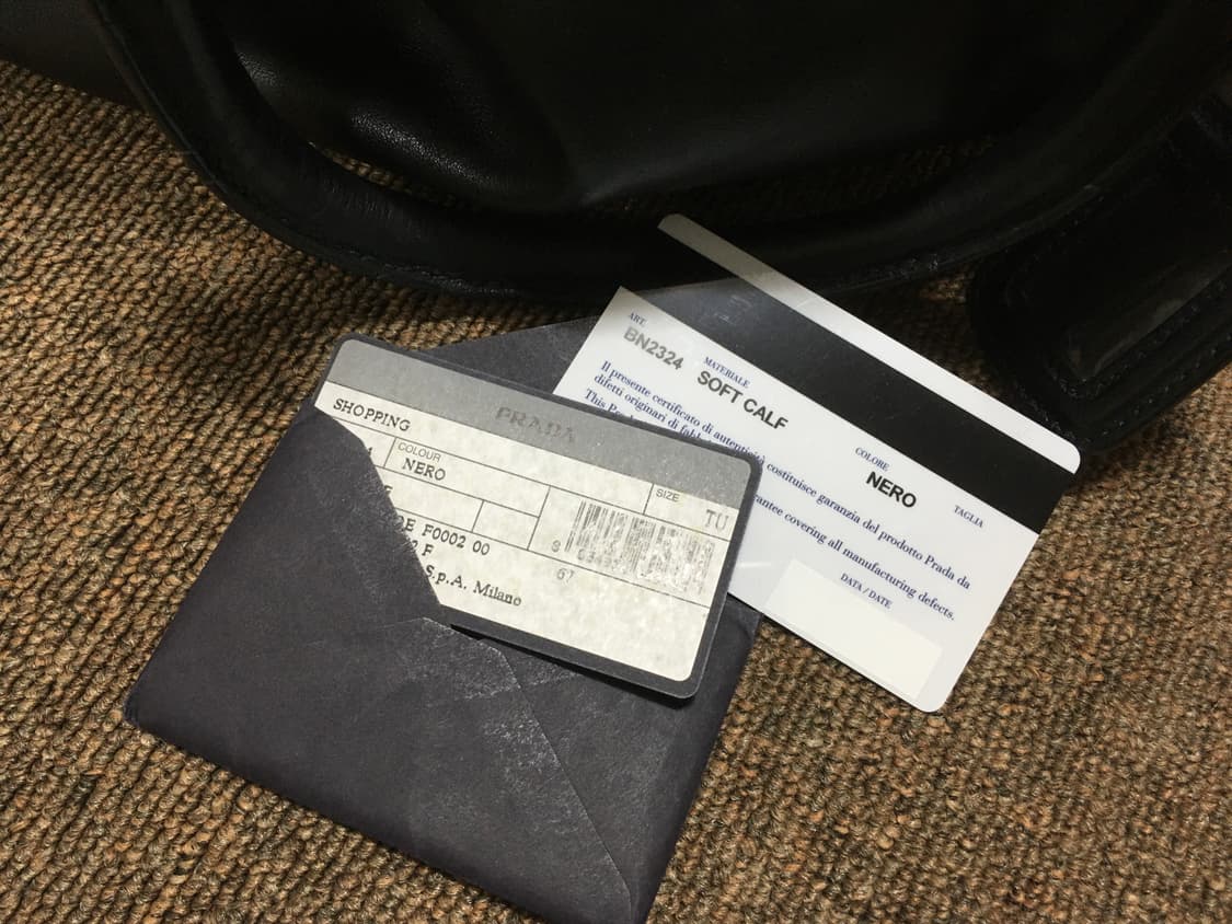 프라다 소프트 카프스킨 토트백 상품이미지5