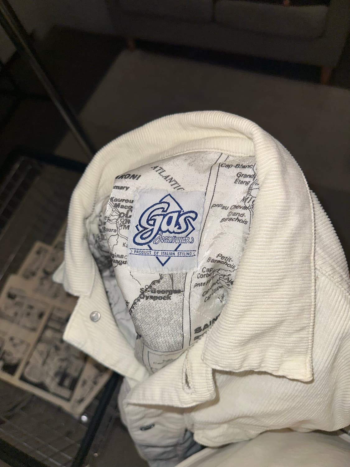 90‘s Gas Jeanswear 3-type corduroy JK 상품이미지10