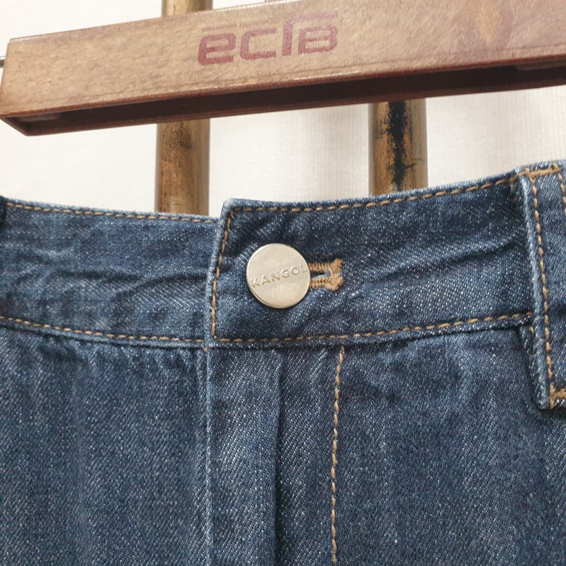 KANGOL 캉골 데님 스커트 M(26) 상품이미지3