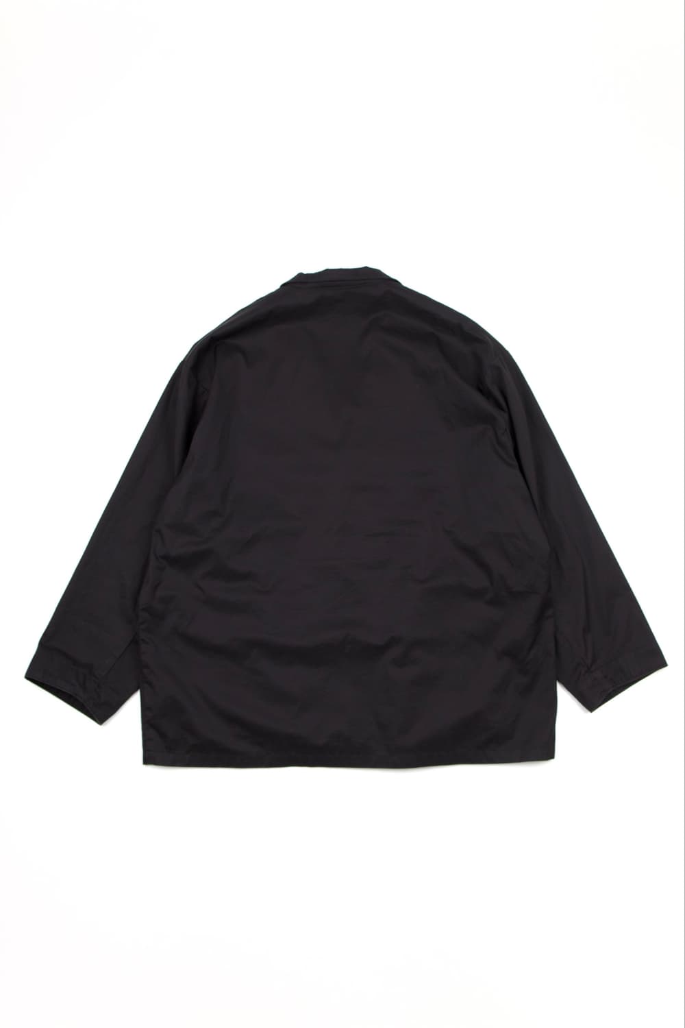 PORTER CLASSIC 개버딘 와이드 자켓 블랙  상품이미지6