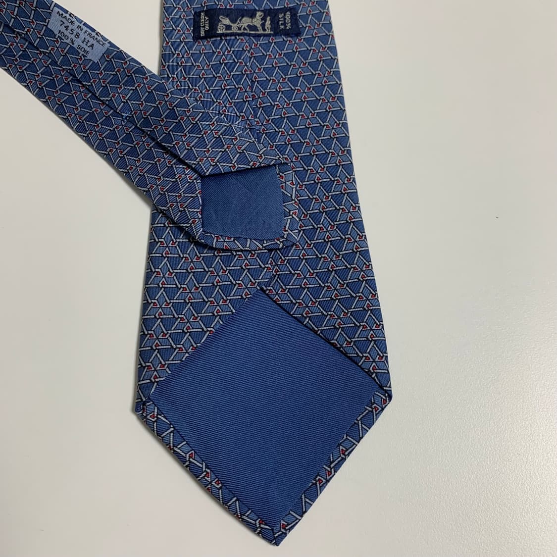에르메스(HERMES) 명품 빈티지넥타이 B+등급 업사이클링추천 상품이미지5