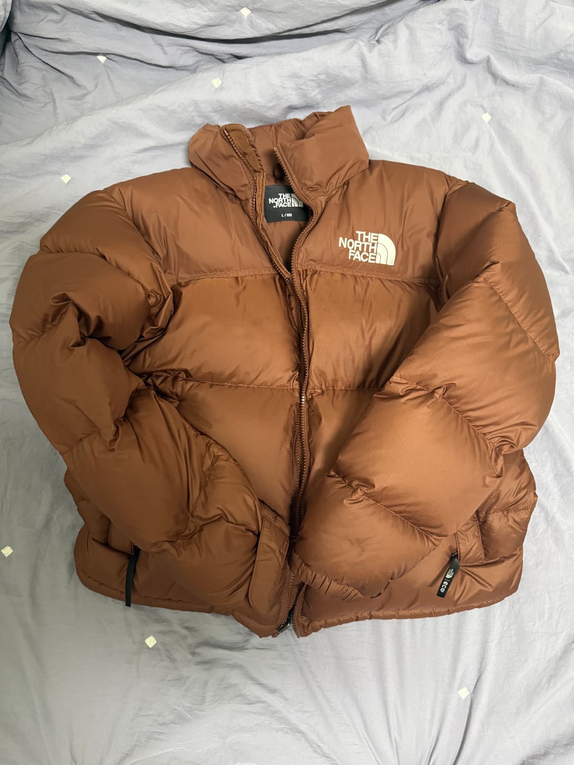 노스페이스 에코눕시 브라운 판매 L사이즈 상품이미지2