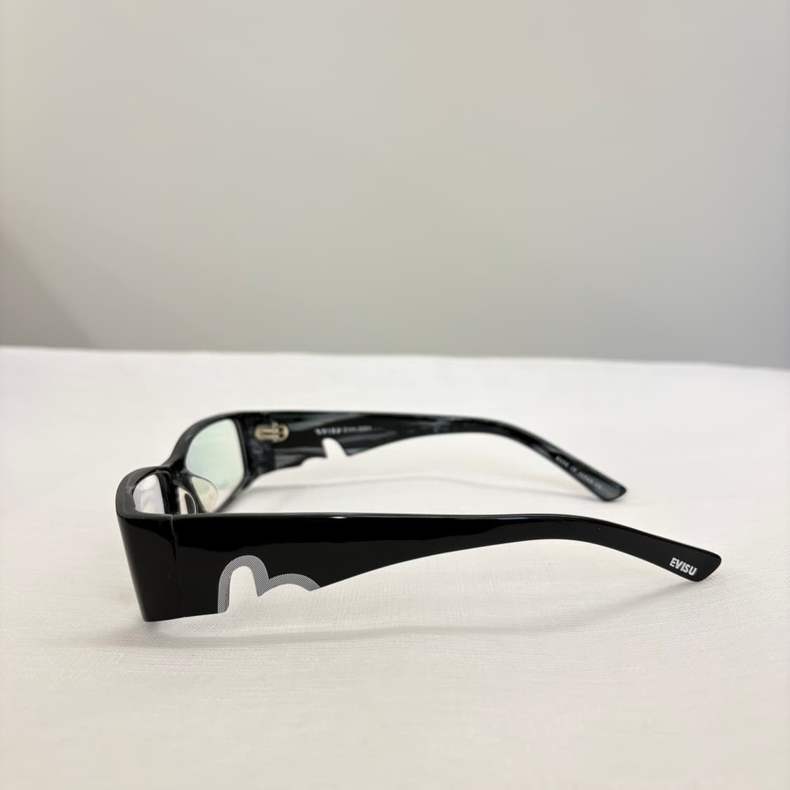 EVISU 에비수 블랙 뿔테 빈티지안경 상품이미지4
