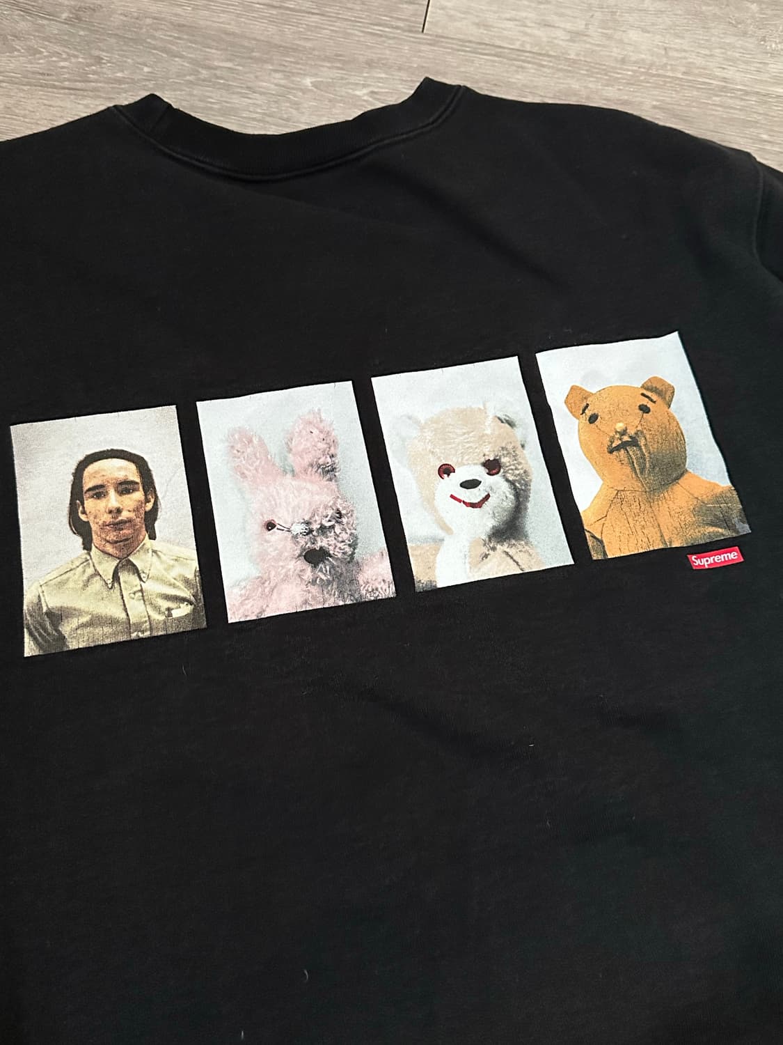 슈프림 마이크캘리 맨투맨 블랙 상품이미지5