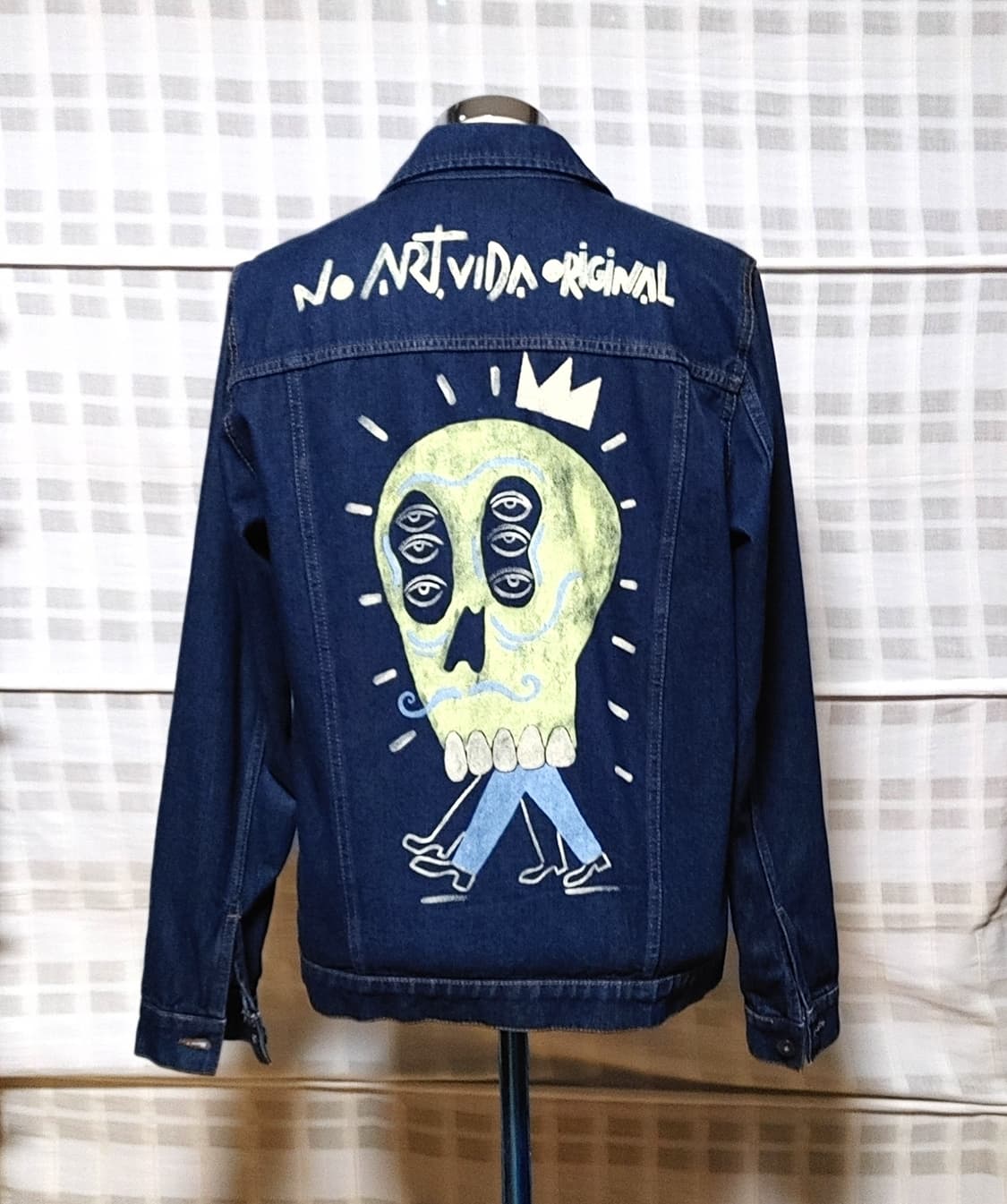 (ZARA) 자라 빈티지 워싱 데님 청자켓 L 상품이미지2