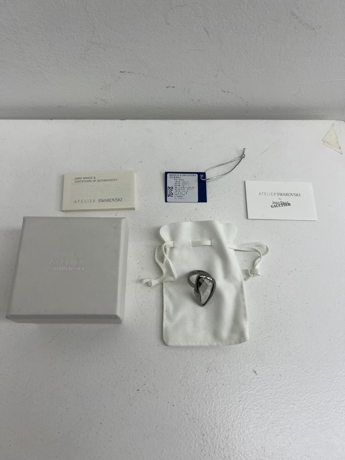 아뜰리에 스와로브스키 x 장 폴 고티에 크리스탈 링 상품이미지3
