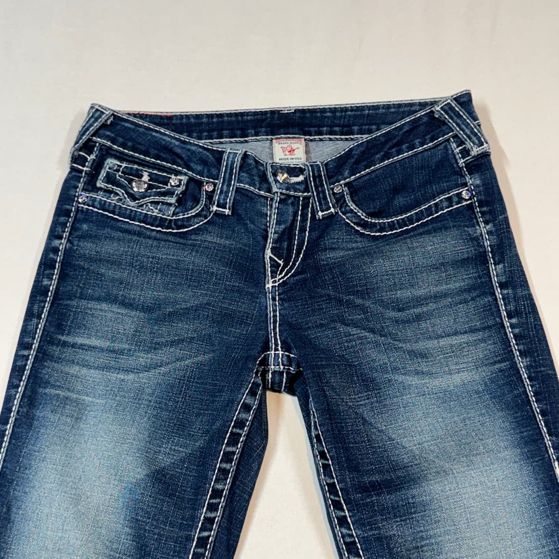 30inch) 트루릴리전 로우라이즈 부츠컷 데님 청바지 상품이미지5