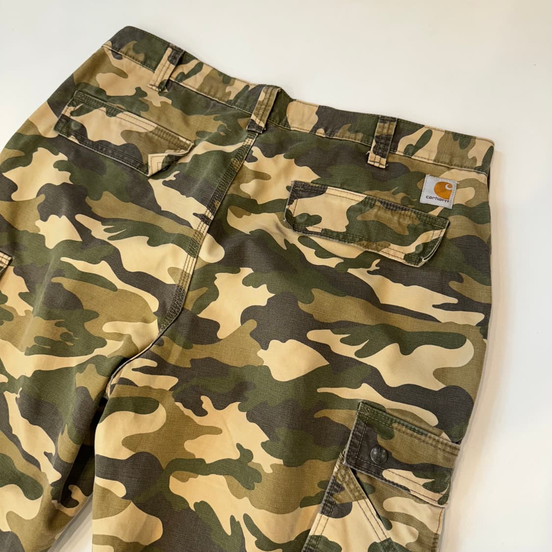 칼하트 릴렉스핏 카모 카고 팬츠 상품이미지7