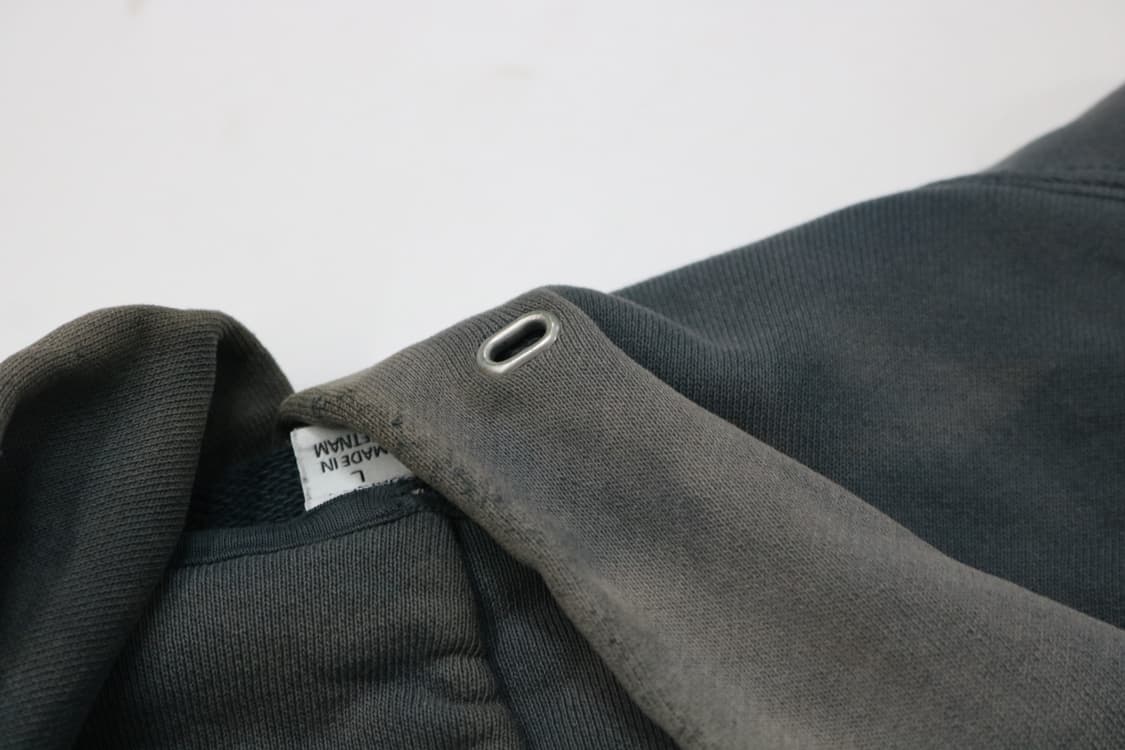 Uniqlo U 유니클로U 빈티지 페이딩 차콜 후드 티셔츠 (L) 상품이미지9