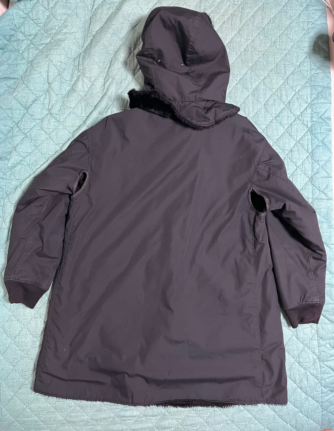 엔지니어드 가먼츠 퍼 점퍼 코트 블랙 Msize 상품이미지2