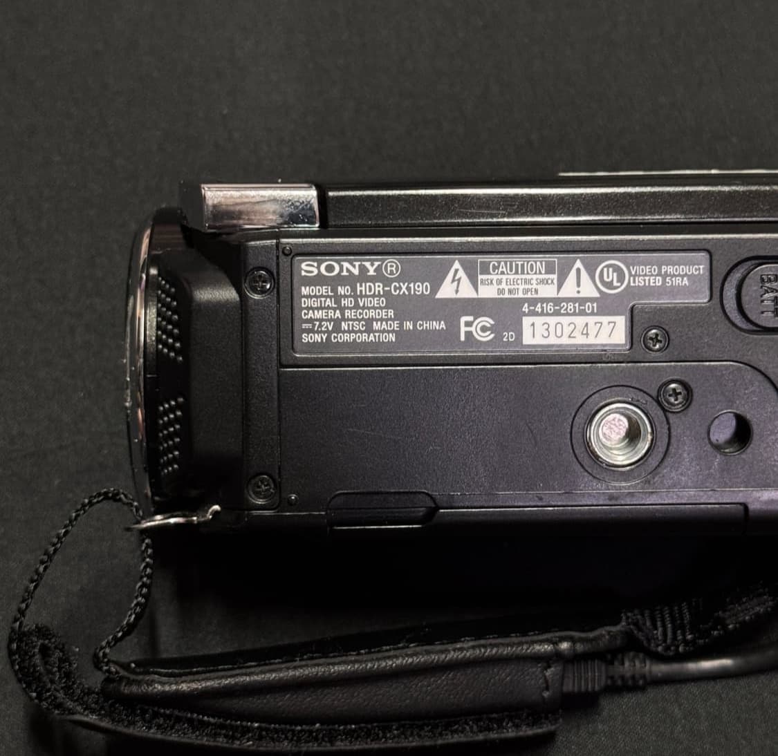 올데프 캠코더) sony hdr cx190 빈티지 디카 상품이미지4