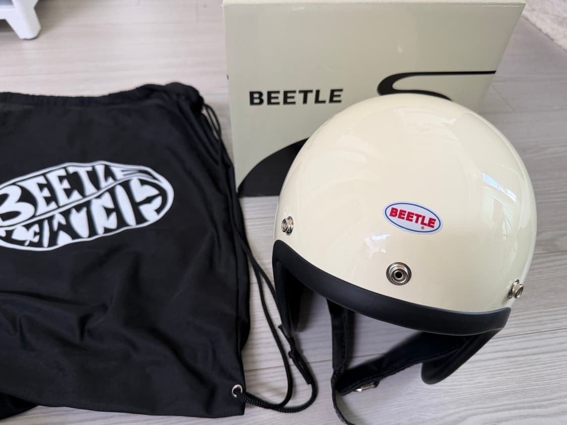 BEETLE 바이크 헬멧  LAC2 - IVORY (L사이즈) 상품이미지1
