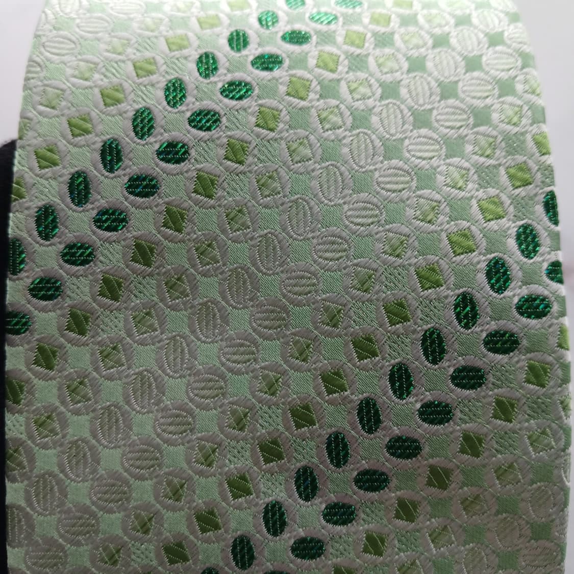 닥스 실크 혼방 민트 패턴 넥타이 8.9cm A+등급 A18655
 상품이미지6