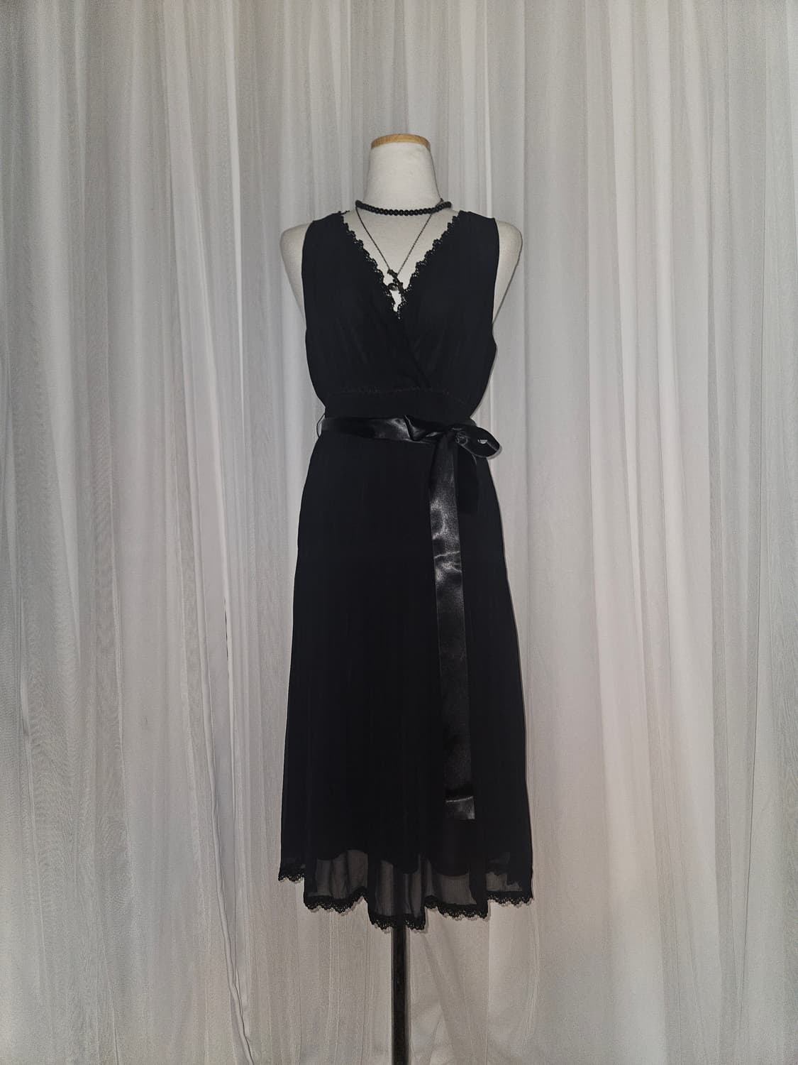 Dearest 공겜여주 레이스 리본 히메 드레스 상품이미지1